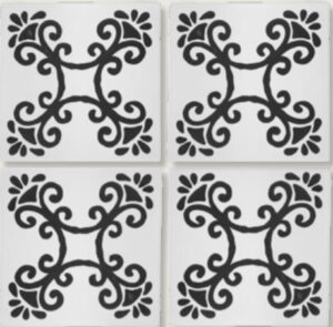 6x6 decorative tile